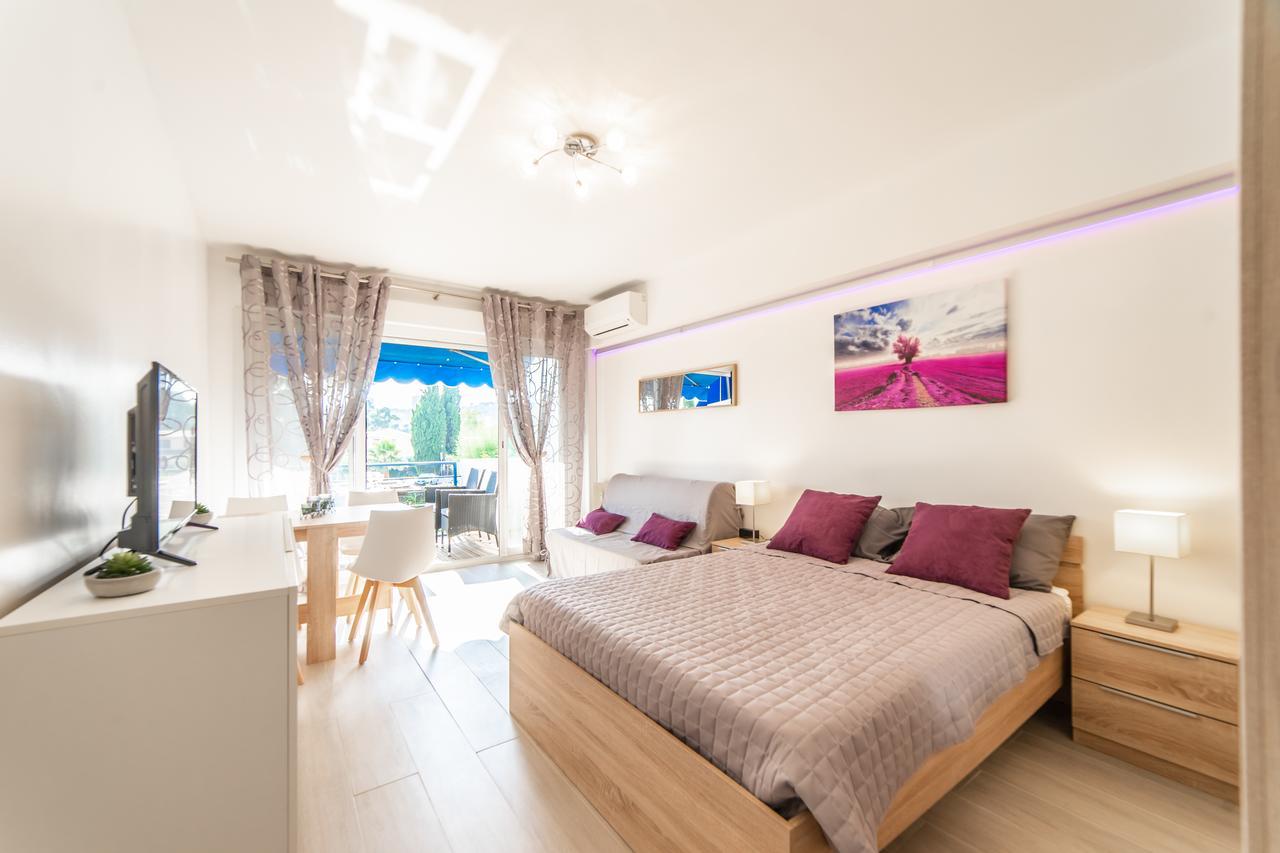 L'Ascot Appartement, Plages A 300M, Vue Hippodrome 滨海卡涅 外观 照片